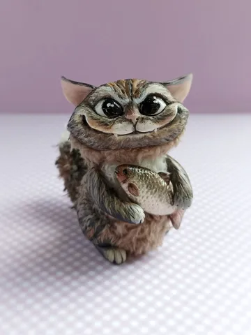Sly cat art doll $119.00