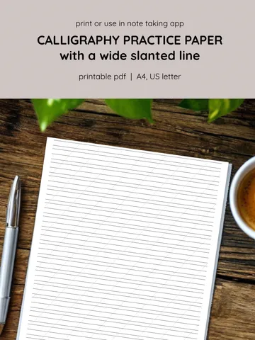 Calligraphy hand lettering sheets. Printable calligraphy practice sheets. Digital Handwriting sheets. Lettering sheet $1.00