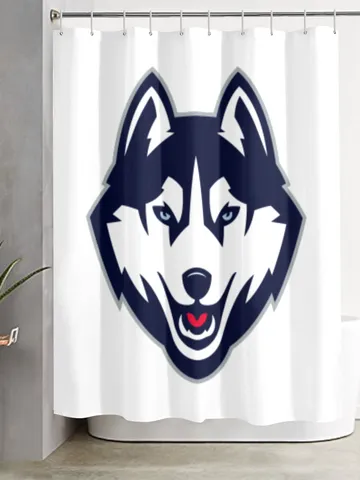 UConn Huskies Shower Curtain $48.00