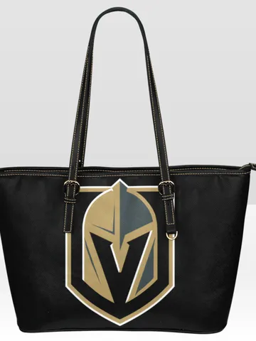 Vegas Golden Knights Leather Tote Bag $60.00