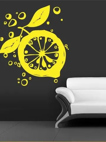 Lemon Wall Decal Sticker z701 $23.99