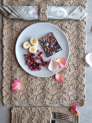 CROCHET PATTERN Table mat pattern with cutlery holder and napkin ring DIY Placemat set Kitchen crochet set pdf Vintage crochet set pattern $4.00