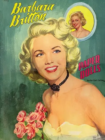 Paper Doll Barbara Britton Digital Download PDF $2.50