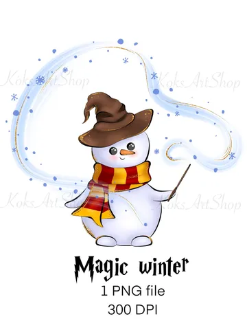 Magic clipart, Magic PNG, Magic winter, Magic school, Magic stickers, Wizard PNG, Wizards, Wizard clipart, Wizarding school $2.00