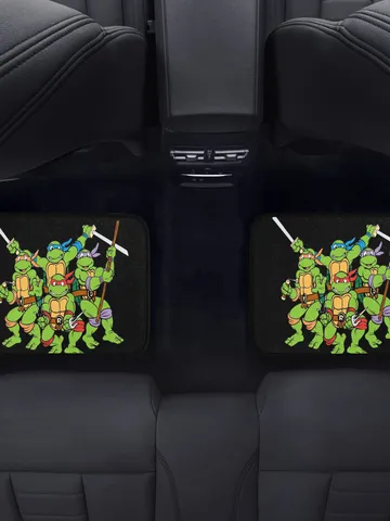 ninja turtle Back Car Floor Mats Set of 2 $54.00