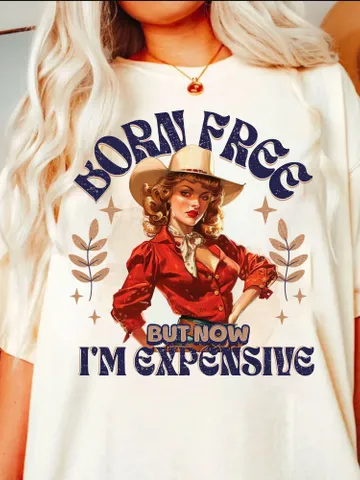 Retro 4th of july Png | Sublimation design |instant download | Born free but now I'm expensive Png | Vintage independence day Png | digital $3.90