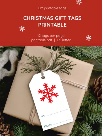 Fun Christmas Gift Tags for Kids. Printable Holiday Labels Set. Family Christmas Gift Tags. Cute Printable Tags for Gifts. Santa & Reindeer Gift Tags Printable.  Family Christmas Gift Labels.