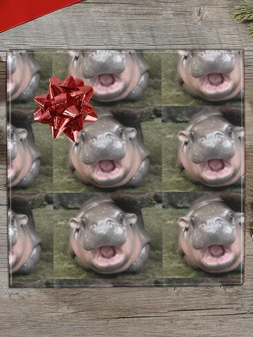 Moo Deng Gift Wrapping Paper $24.97