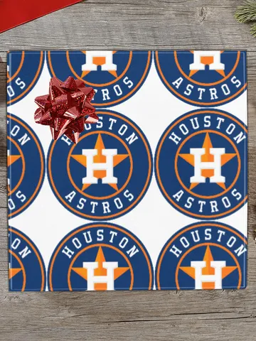 Houston Astros Gift Wrapping Paper $24.97