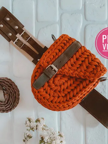 Crochet pattern bag holster PDF digital instant download, women crossbody, hippie purse, bag transformer, fanny pack $5.00