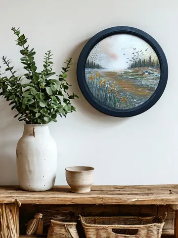 round painting $85.00