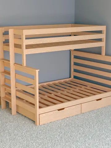 DIY Twin Over Full Bunk Bed Plans, PDF Guide $19.95