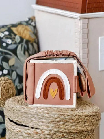 Mini Quiet Book for 6โ18 Months Baby โ Sensory Felt Busy Book โ Montessori Travel Toy โ Soft Activity Book โ Gift for Baptism or Birthday $70.00
