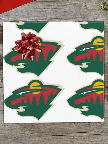 Minnesota Wild Gift Wrapping Paper $24.97