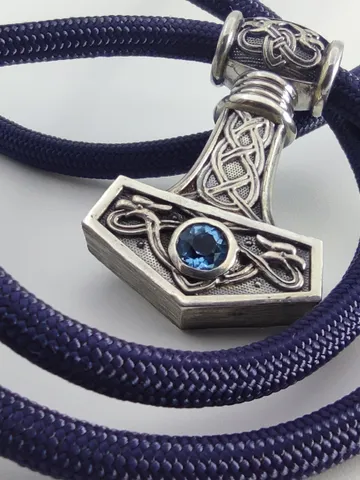 Thor's hammer + genuine leather cord $160.00