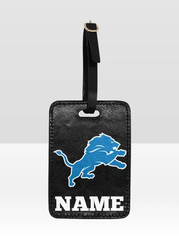 Detroit Lions Luggage Tag Custom NAME $24.00