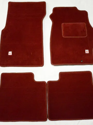 Carpet Set Floor Mats 4 Pc Red Type-r for RHD 96-00 Honda Civic Ek9 (92-95 EG) $240.00
