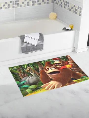 Donkey Kong Bath Mat, Bath Rug $45.00