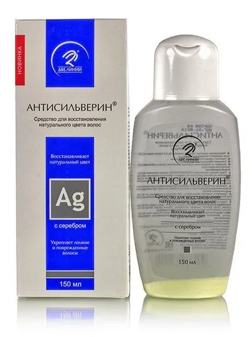 Antisilverin / Graying remedy, 150ml. $59.00