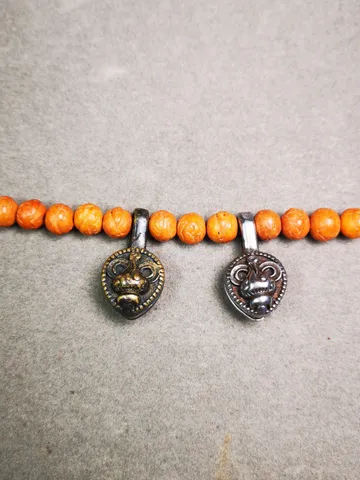 Gandhanra Handmade Buddhist Mala Counter Clip,Bum Counter Clip for Prayer Beads,Shankha / Conch Shape $19.99