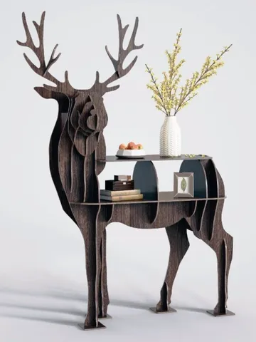 Digital Template Cnc Router Files Cnc Deer Files for Wood Laser Cut Pattern $7.50