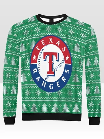 Texas Rangers Ugly Christmas Sweater $49.97