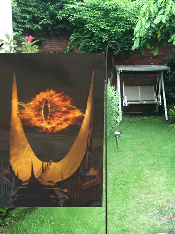 Eye of Sauron Lord of the Rings Garden Flag $24.97