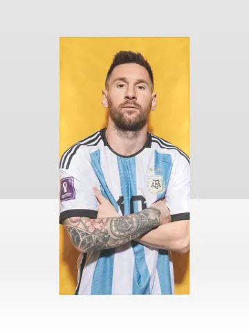 Lionel Messi Beach Towel $45.00