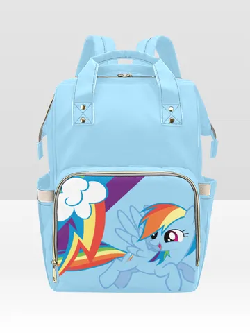 Rainbow Dash Diaper Bag Backpack $59.97