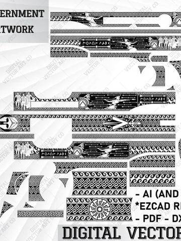 Colt 1911 Government, warrior of sparta, spartan svg file, colt1911 spartan design,engraving spartan,vector art engraving