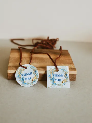Editable Thank You sticker ONEder the Sea First Birthday thank you tag ; Under the Sea Party; Ocean Party Birthday Instant Download; SE1 $8.13
