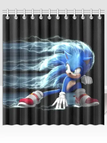Sonic Shower Curtain $48.00