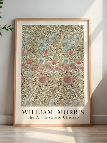 William Morris Wall Art, Vintage Botanical Print, Floral Poster Arts Decor, Digital Download, William Morris Print Digital Download 008 $2.46