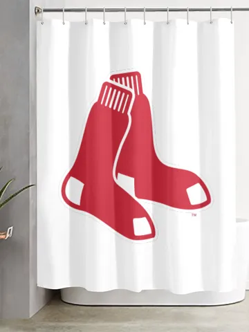 Boston Red Sox Shower Curtain $48.00