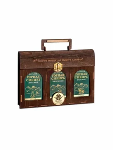 Gift set of balms Family 300 ml, 3 in 1 $99.00