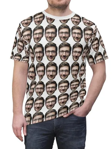 Custom Face T-Shirt, Personalized Faces Shirt $34.97