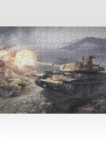 World of Tanks Jigsaw Puzzle Wooden $36.00