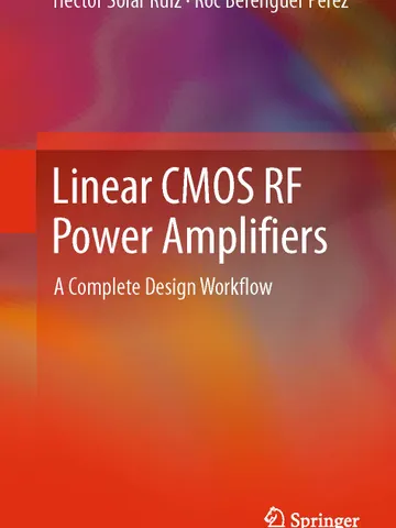 Linear CMOS RF Power Amplifiers - A Complete Design Workflow 2014th Edition Digital Download Ebook PDF $3.99