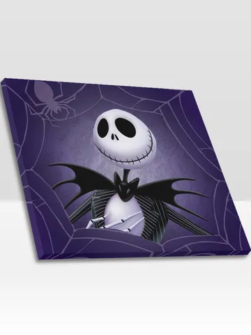 Nightmare Before Chrismas Frame Canvas Print, Wall Art Home Decor $24.00