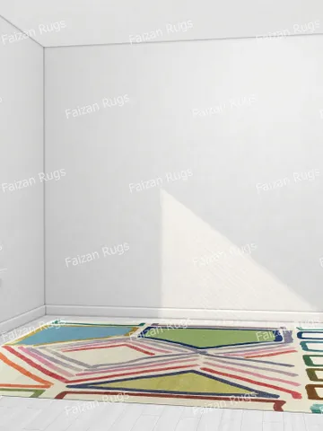 Multi color Hand knotted modern rugs 100% wool for living room, bed room, kids room in any size 9x12,8x10,6x9,5x8 Don't delay!! $598.00