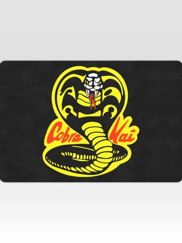 Cobra Kai Doormat, Welcome Mat $48.00