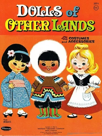 Paper Doll Other Lands Digital Download PDF $2.50