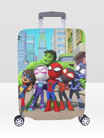 Spidey and amazing friends Luggage Cover, Luggage Protective Print Cover, Case Cover $30.00