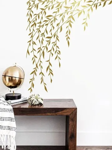 Leaves Wall Decals - leaves Wall Decal Set, Vinyl Wall Decals, Wall Decor, Nursery Wall Decals, Tree Leaves Wall Stickers rta624 $36.99