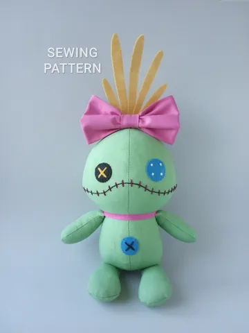 Scrump Doll Sewing Pattern (2 sizes) $9.90