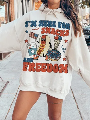 I’m Here For The Snacks and Freedom July 4th PNG sublimation Design Download, groovy retro america png, Independence Day png, Fourth of July $3.90