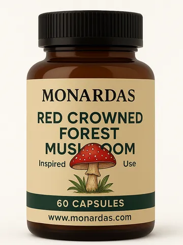 Red fly agaric, dried caps, 60 capsules/450 mg
