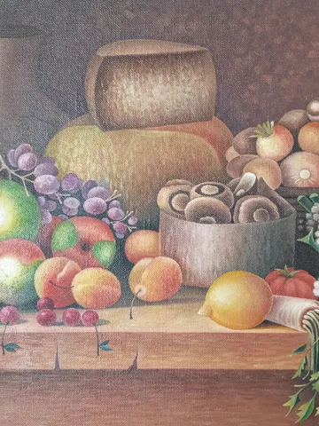 Still life with fruit. $300.00