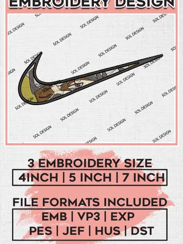 Nike Kakashi Embroidery Designs, Kakashi Embroidery Files, Naruto Anime Character Machine Embroidery Pattern, Digital Download EMB_ANIME_159