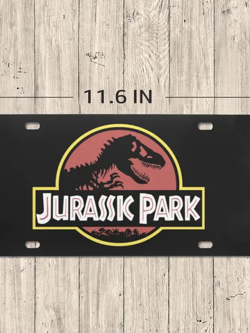 Jurassic Park License Plate $24.97